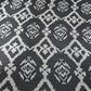 Black & White Ikat Chiffon Fabric – 44" Wide | Sold by the Metre