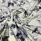 Lemon Floral Crepe Fabric – 58" Wide | Sold by the Metre