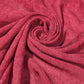 Red Marble Effect Crepe Fabric – 58" Wide | Sold by the Metre