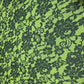 Neon Green & Black Floral Lace Print Chiffon Fabric – 58" Wide | Lightweight Printed Dress Material | Soft Sheer Fabric | By the Meter