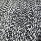 Abstract Animal Print Chiffon Fabric – Black & White Designer Pattern | Soft Lightweight Dress Material | 58" Wide | By the Meter