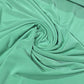 Plain Light Emerald ITY Stretch Jersey Fabric – 58" Wide | Soft Polyester Elastane Dress Fabric | Sold by the Metre