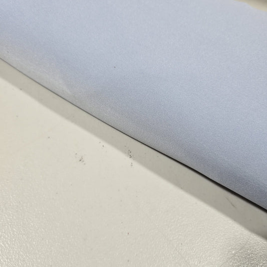 Plain Light Blue ITY Stretch Jersey Fabric – 58" Wide | Soft Dress Fabric | Sold by the Metre