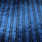 Blue Stripe Velour Stretch Fabric | Soft Velvet Jersey Material | 58" Wide Dress Fabric | Sold by the Metre