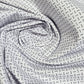 White & Black Geometric Cotton Poplin Fabric – 58" Wide Printed Craft, Dress & Quilting Fabric | 100% Cotton | Sold by the Metre
