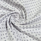 White & Black Geometric Cotton Poplin Fabric – 58" Wide Printed Craft, Dress & Quilting Fabric | 100% Cotton | Sold by the Metre