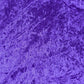 Premium Crushed Stretch Velvet Fabric Purple Velour Dress Upholstery Craft Material 58" / 150cm Wide by the Metre