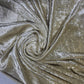 Premium Crushed Stretch Velvet Fabric Champagne Gold Velour Material 58" / 150cm Wide by the Metre