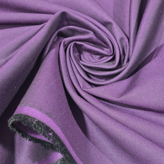 Purple 100% Cotton Chambray Fabric 58" Wide – Dressmaking, Quilting & Crafts by the Metre