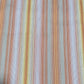 Brown 100% Cotton Stripe Jacquard Non Stretch Craft Dress Upholstery Fabric 58" By The Meter