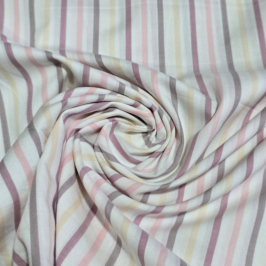 100 % weicher Baumwollstoff mit Schottenkaro-Streifen, zum Aufdruck auf Kleider, Bastelarbeiten, weicher Stoff, 147,3 cm breit
