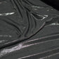 Premium Black Foil Stretch Fabric – 4 Way Stretch Shimmer Lycra | 58 Inch Wide | Dancewear, Activewear & Costume Fabric