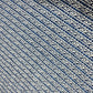 Blue geometric stripe print 100% cotton lawn fabric