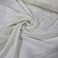 Ivory / White Shimmer Chiffon Fabric 44" Wide Sheer Bridal Wedding By Metre