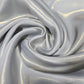Silver Shimmer Chiffon Fabric – Lightweight Sparkle Dress Fabric by the Metre