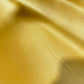 Mustard Gold Heavyweight Dull Duchess Satin Fabric – Luxury Bridal & Dress Fabric 58" Wide by the Meter
