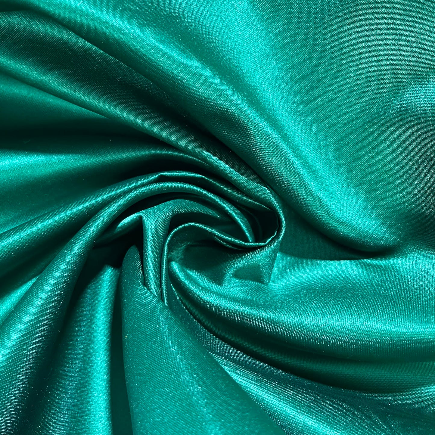 Emerald Green Heavyweight Dull Duchess Satin Fabric – Luxury Bridal & Dress Fabric 58" Wide by the Meter