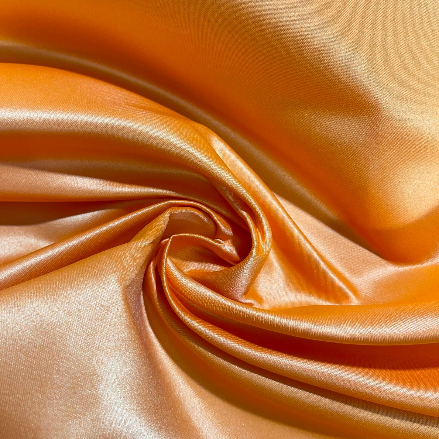 Peach Heavyweight Dull Duchess Satin Fabric – Luxury Bridal & Dress Fabric 58" Wide by the Meter