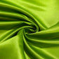 Lime Green Heavyweight Dull Duchess Satin Fabric – Luxury Bridal & Dress Fabric 58" Wide by the Meter