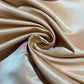 Almond Heavyweight Dull Duchess Satin Fabric – Luxury Bridal & Dress Fabric 58" Wide by the Meter