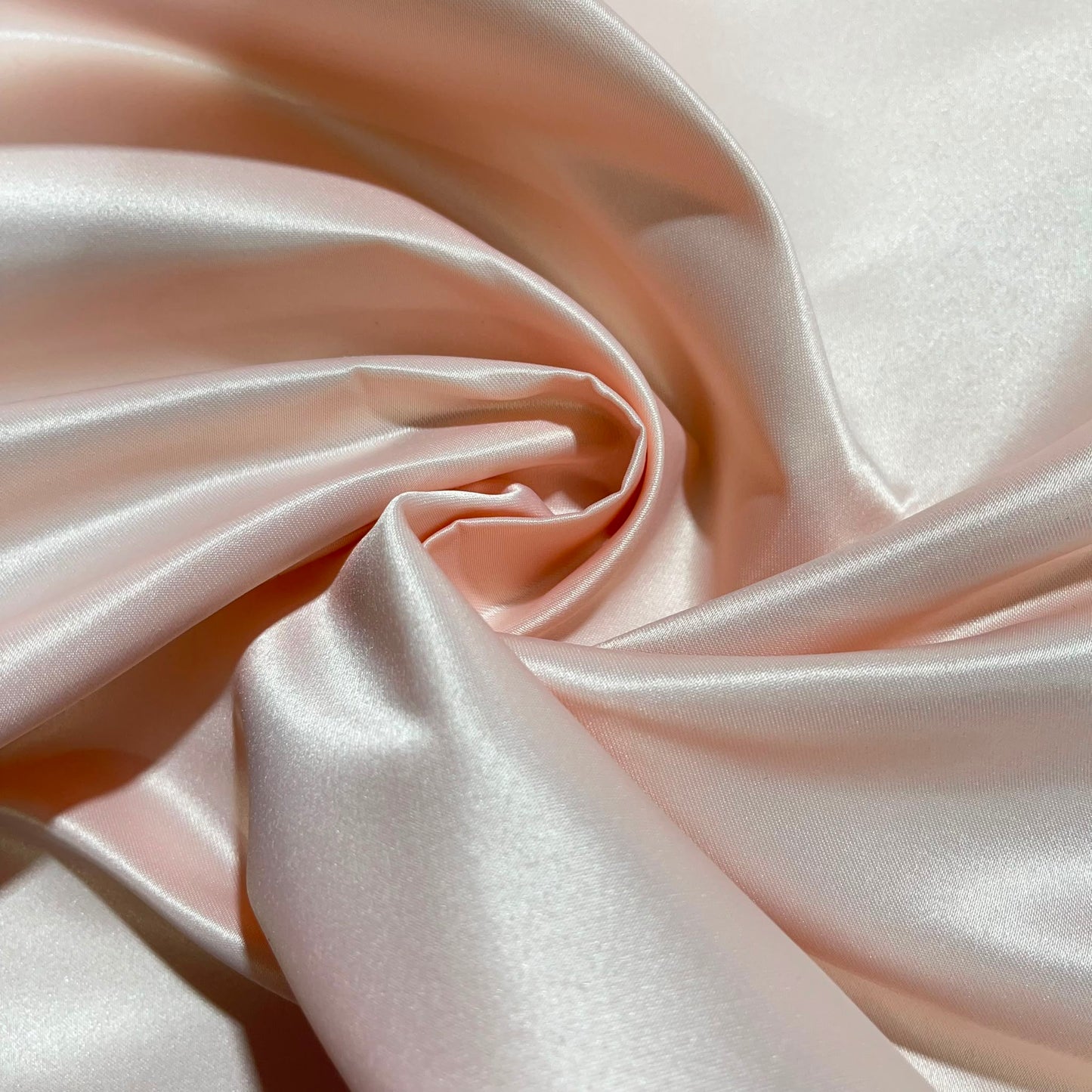 Blush Pink Heavyweight Dull Duchess Satin Fabric – Luxury Bridal & Dress Fabric 58" Wide by the Meter