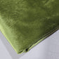Olive Green Plain Velour 2 Way Stretch Fabric 58" Wide | Sold by the Meter