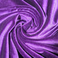 Rich Purple Plain Velour 2 Way Stretch Fabric 58" Wide | Sold by the Meter