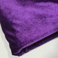 Rich Purple Plain Velour 2 Way Stretch Fabric 58" Wide | Sold by the Meter