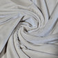 Ivory Plain Velour 2 Way Stretch Fabric 58" Wide | Sold by the Meter