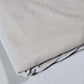 Ivory Plain Velour 2 Way Stretch Fabric 58" Wide | Sold by the Meter