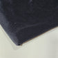 Jet Black Plain Velour 2 Way Stretch Fabric 58" Wide | Sold by the Meter