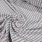 Dusty Pink Gingham 100% Cotton Seersucker Fabric Crush Costume Craft Dress Material 58" By The Meter