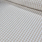 Beige Gingham 100% Cotton Seersucker Fabric Crush Costume Craft Dress Material 58" By The Meter
