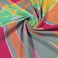 Cotton Linen Madras Check Fabric 44 Inch Wide | Tropical Plaid Dress Craft Upholstery Fabric by the Metre
