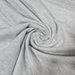 Light Grey Marl Jersey Stretch Fabric Ponte Roma 4 Way Stretch Dressmaking Material 58" By Meter