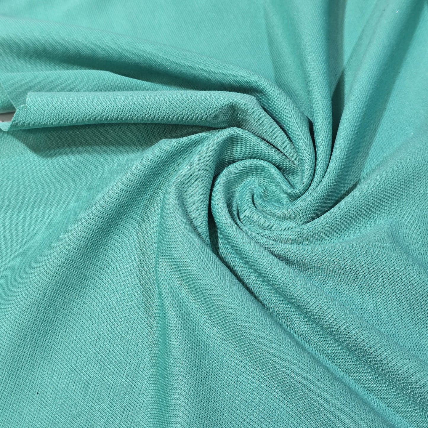 Mint Green Jersey Stretch Fabric Ponte Roma 4 Way Stretch Dressmaking Material 58" By Meter