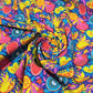 Premium 100% Cotton Lawn Fabric – Vibrant Tropical Fruit Print – 58" (147cm) Wide by the Metre