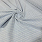 Premium Cotton Linen Blend Fabric – Light Blue Pinstripe Pattern – 58" (147cm) Wide by the Metre