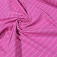 Premium Cotton Linen Blend Fabric – Magenta Pink Pinstripe Pattern – 58" (147cm) Wide by the Metre