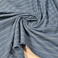 Premium Cotton Linen Blend Fabric – Slate Blue Pinstripe Pattern – 58" (147cm) Wide by the Metre