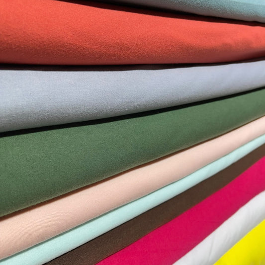 100% Cotton Material Jersey Stretch T Shirt Baby Grow Dress Costume Fabric 58" Wide By The Meter