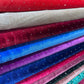 Luxurious Soft Stud Velour Velvet Fabric Stretch Dress Craft Material 58" Wide By The Meter