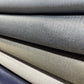 Charcoal Grey Stripe Polyester Cashmere Suiting Fabric Suit Trouser Dress Material By The Meter 58" Wide
