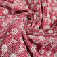 Red Cotton Broderie Anglais Fabric 44" Wide – By the Metre