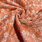 Orange Cotton Broderie Anglais Fabric 44" Wide – By the Metre