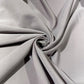 Dove Grey Plain Peach-Skin Powder Touch Crepe Fabric – 150cm Wide – By the Metre