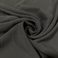 Black Plain Peach-Skin Powder Touch Crepe Fabric – 150cm Wide – By the Metre
