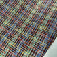 Teal Multi Micro Check Italian Wool Blend Fabric – Premium Coat, Jacket, Dress & Costume Material – 58" Wide