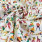 Athletes in Action 100% Cotton Sateen Sports & Dance Print Dress Craft & Décor Fabric 55" Wide