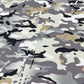 Grey Camo 100% Cotton Poplin Army Camouflage Print Dress Craft Fabric 58" Wide By The Meter
